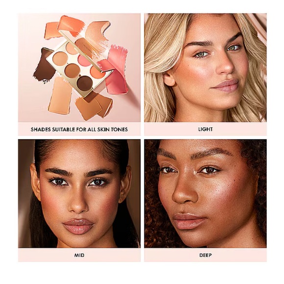 BNIB by ICONIC LONDON MULTI USE CREAM BLUSH, BRONZE AND HIGHLIGHT PALETTE - Picture 11 of 14